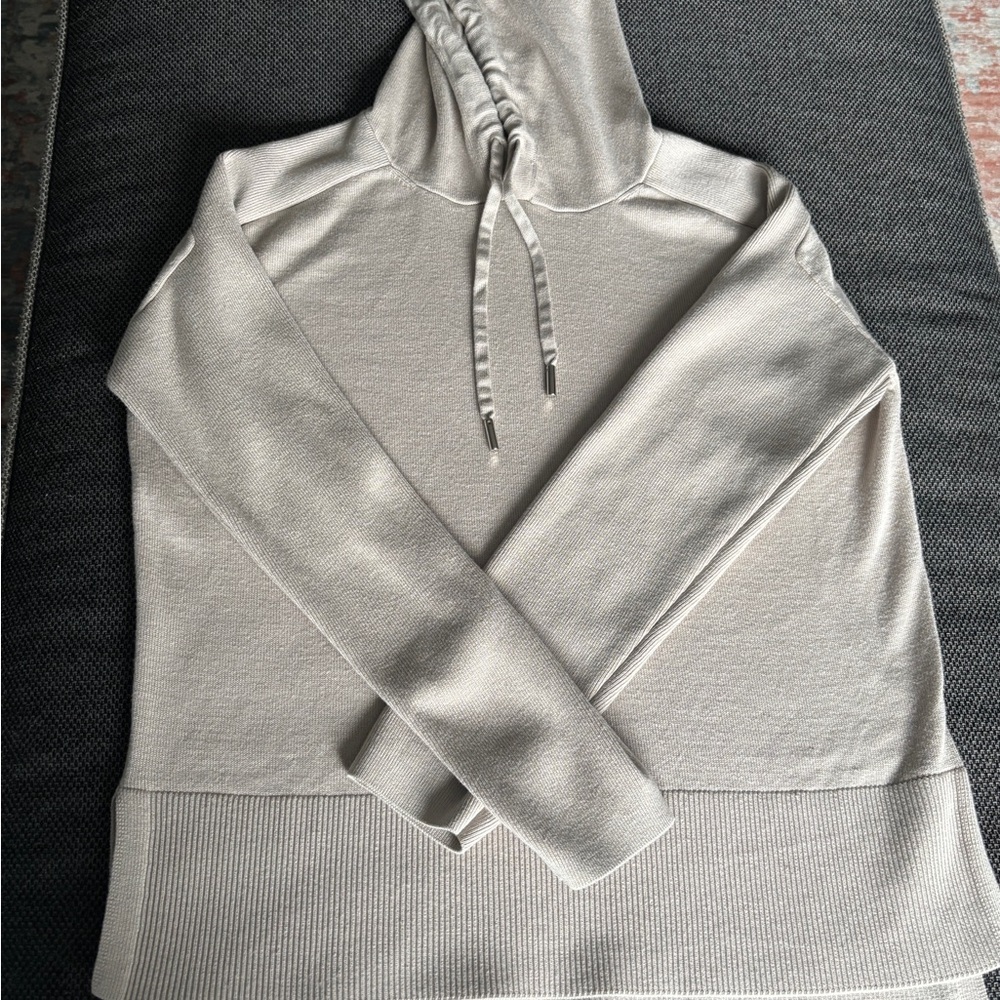 Workshop Republic Clothing Beige Hoodie